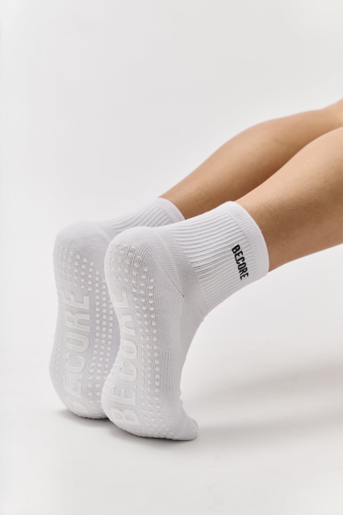 Half Crew Grip Socks